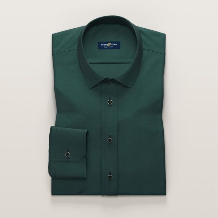 Men green dress shirts