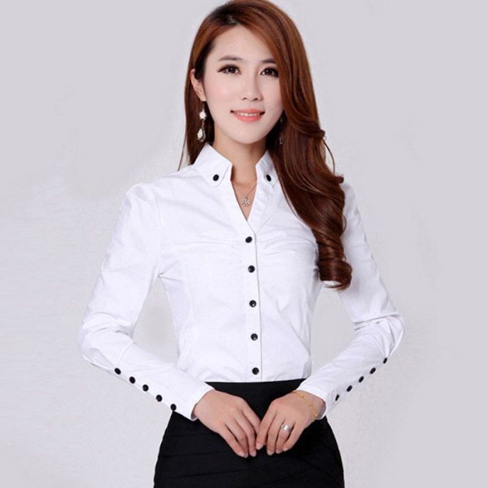 Women's casual dress shirts