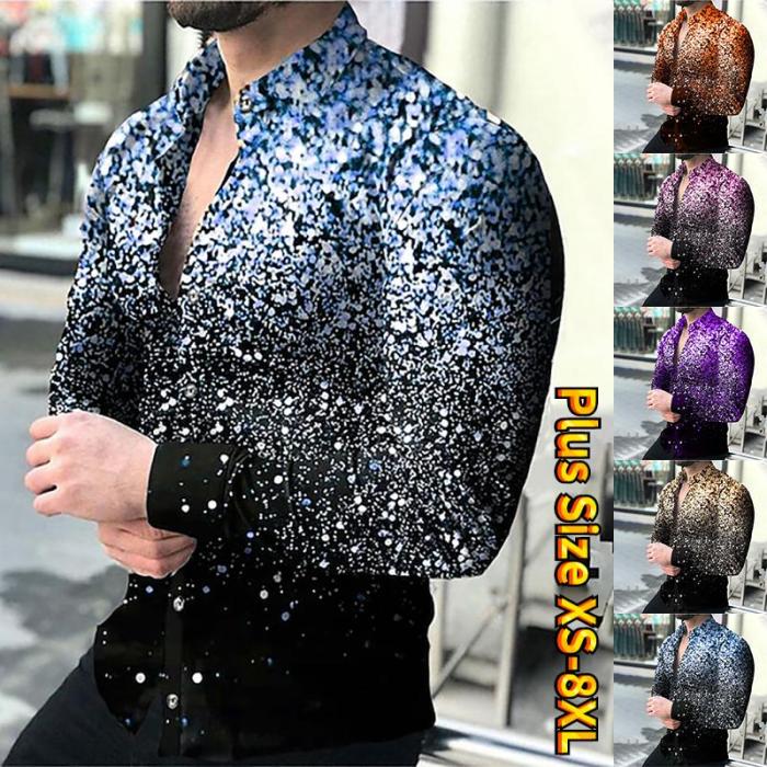 Mens glitter dress shirts