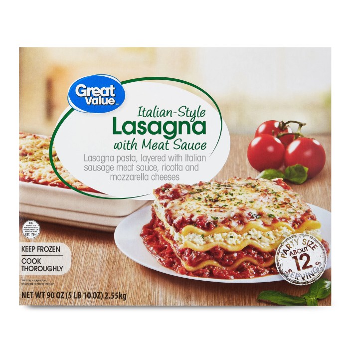 How to cook walmart italian style lasagna