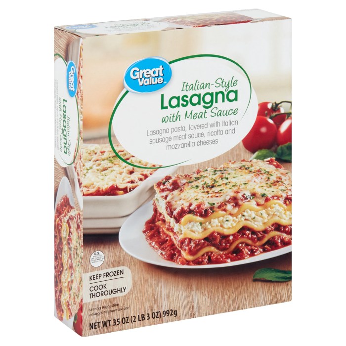 How to cook walmart italian style lasagna