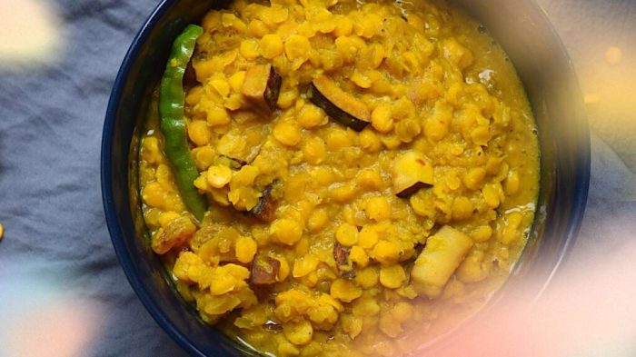 How to cook cholar dal in bengali style