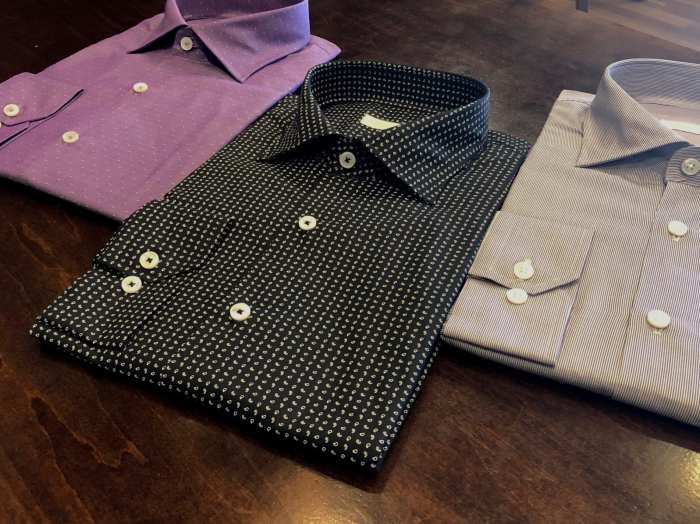 Men's custom dress shirts