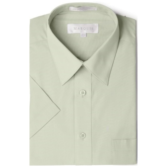 Mens sage green dress shirt