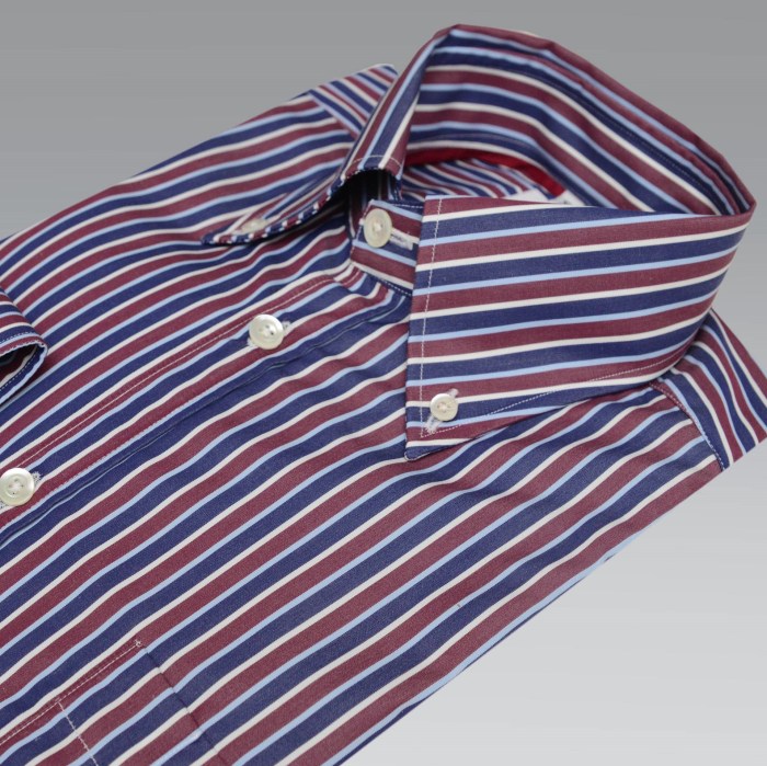 Men's striped button down dress shirts