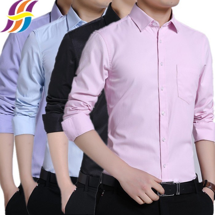 Men's no iron dress shirts sale