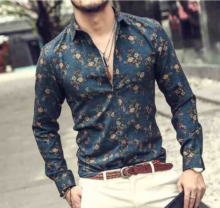 Mens dress shirts print