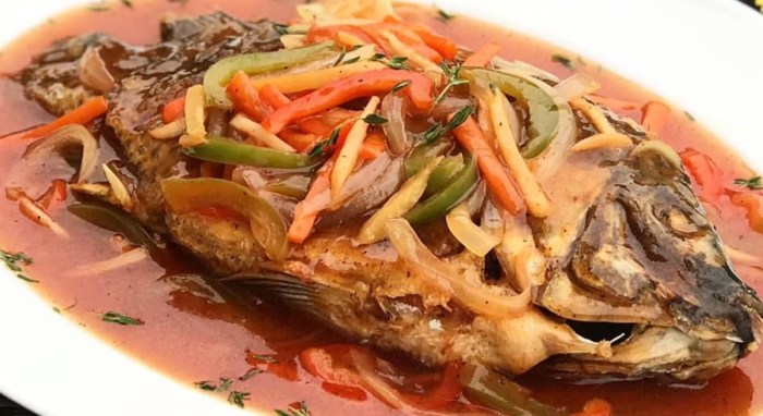 How to cook fish escabeche filipino style