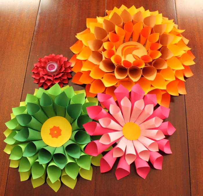 How to make paper crafts for decoration